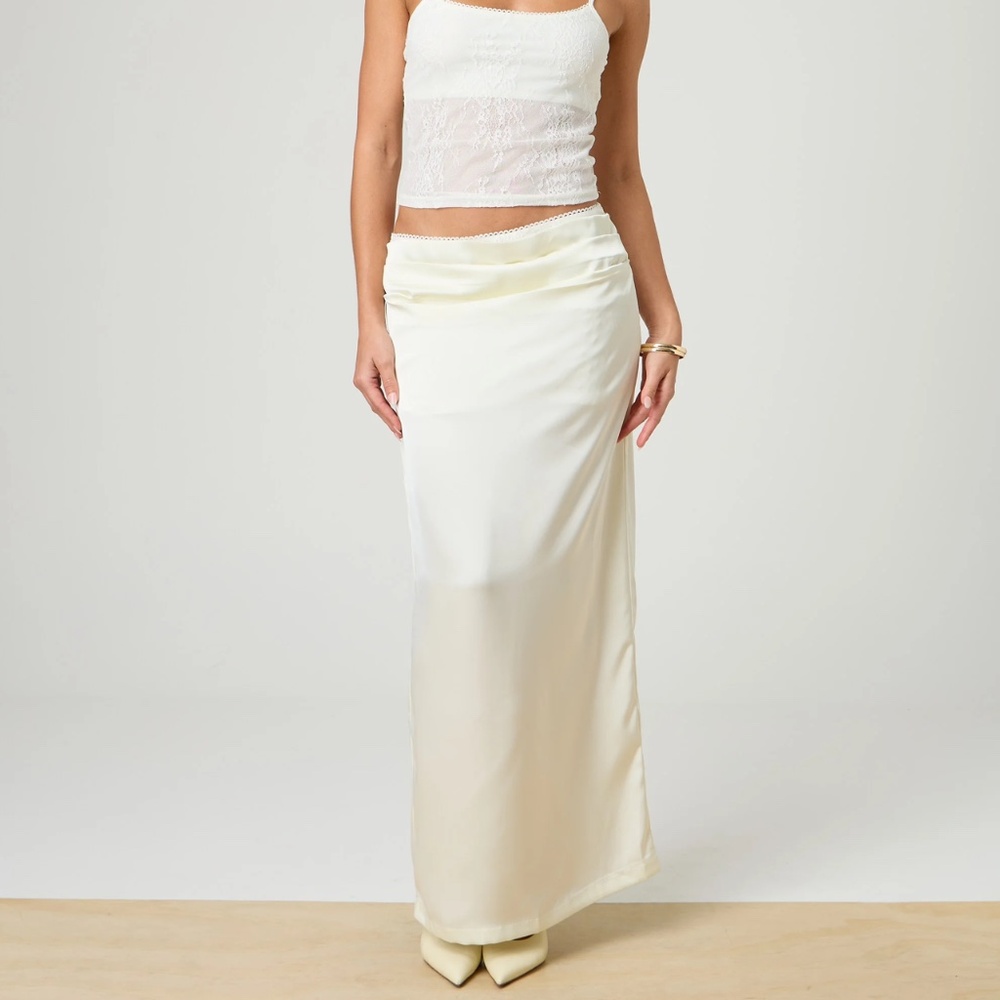 Glassons Silk Midi Skirt